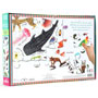Eeboo Beautiful World 100 Piece Puzzle back view