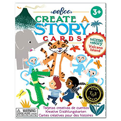 Eeboo Create Story Volcano Island