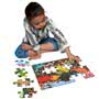 Eeboo Dinosaur Meadow Puzzle Loose