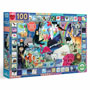 Eeboo Natural Science 100 Piece Puzzle box