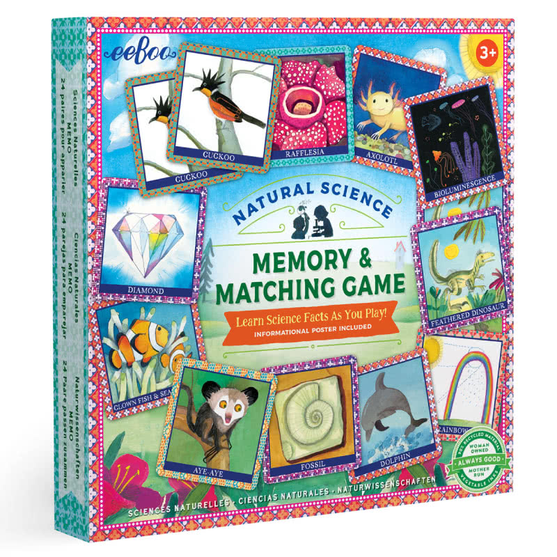EebooNatural Science Memory & Matching Game