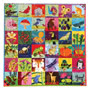 Eeboo Portraits Of Nature 64 Piece Puzzle Complete