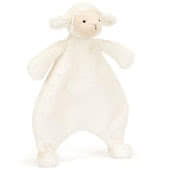 Baby Jellycat Lamb & Sheep Soother, Book, Comforter, Rattle and Soft Toys. Free UK delivery available.