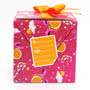 Monty Bojangles Orange & Raspberry Truffles Gift Box Label