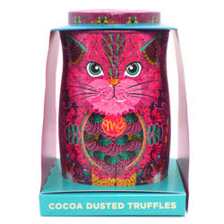 Persian Pink Choccy Scoffy Cat Tin