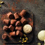 Monty Bojangles Pistachio Marooned Cocoa Truffles Open