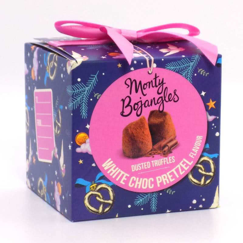 Monty Bojangles White Choc Pretzel Truffles Gift Box