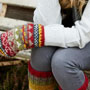 Pachamama Knitwear Finisterre Handwarmer - Rust with