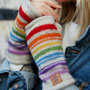 Pachamama Knitwear Hexham Handwarmer Oatmeal front