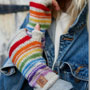 Pachamama Knitwear Hexham Handwarmer Oatmeal right